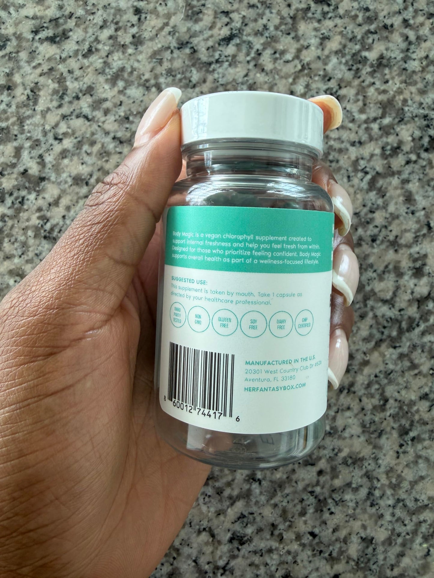 Her Fantasy Box Body Magic Chlorophyll Capsule 30 Count