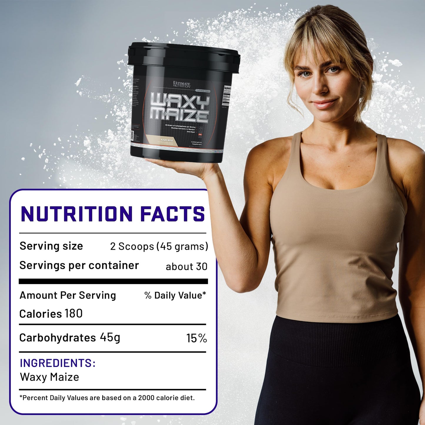 Ultimate Nutrition Carbohydrate Supplement Powder, 12 Pounds