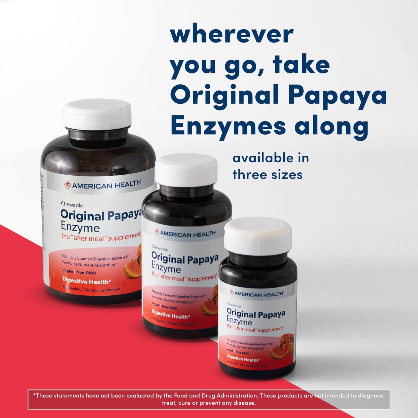 American Health Papaya Enzyme Chewables, 250 Count