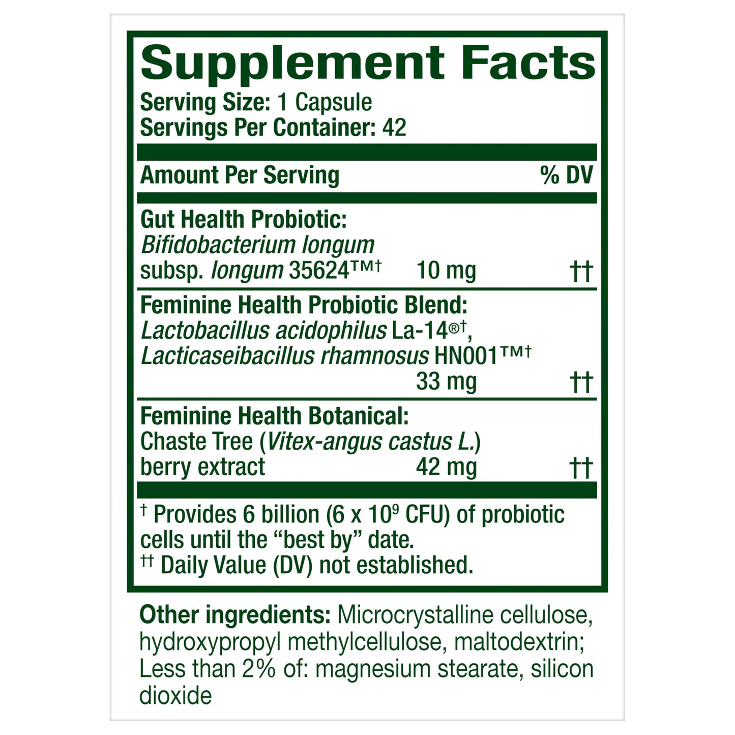 Align Probiotic Capsule, 42 Count
