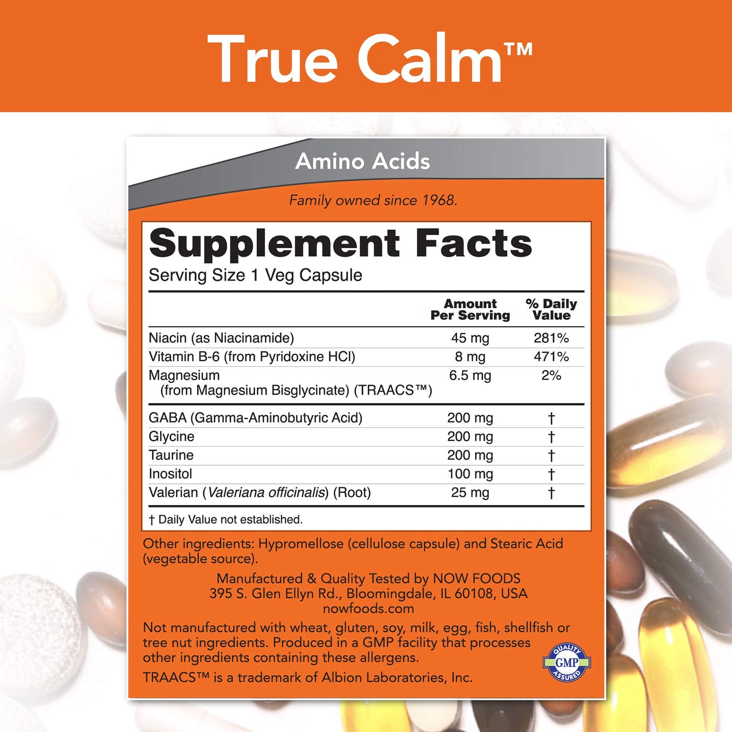 NOW Foods True Calm 90 Capsules