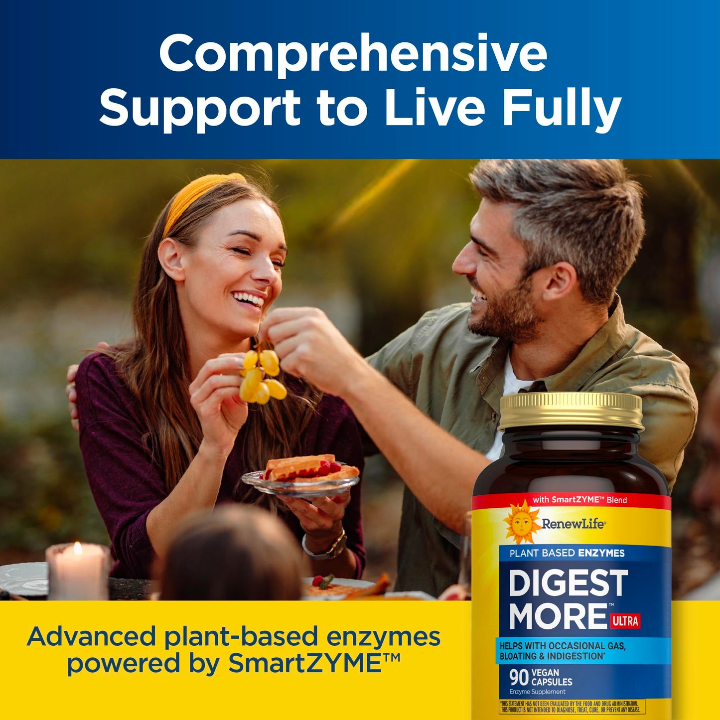 Renew Life DigestMore Ultra Enzymes Capsule 90 Count