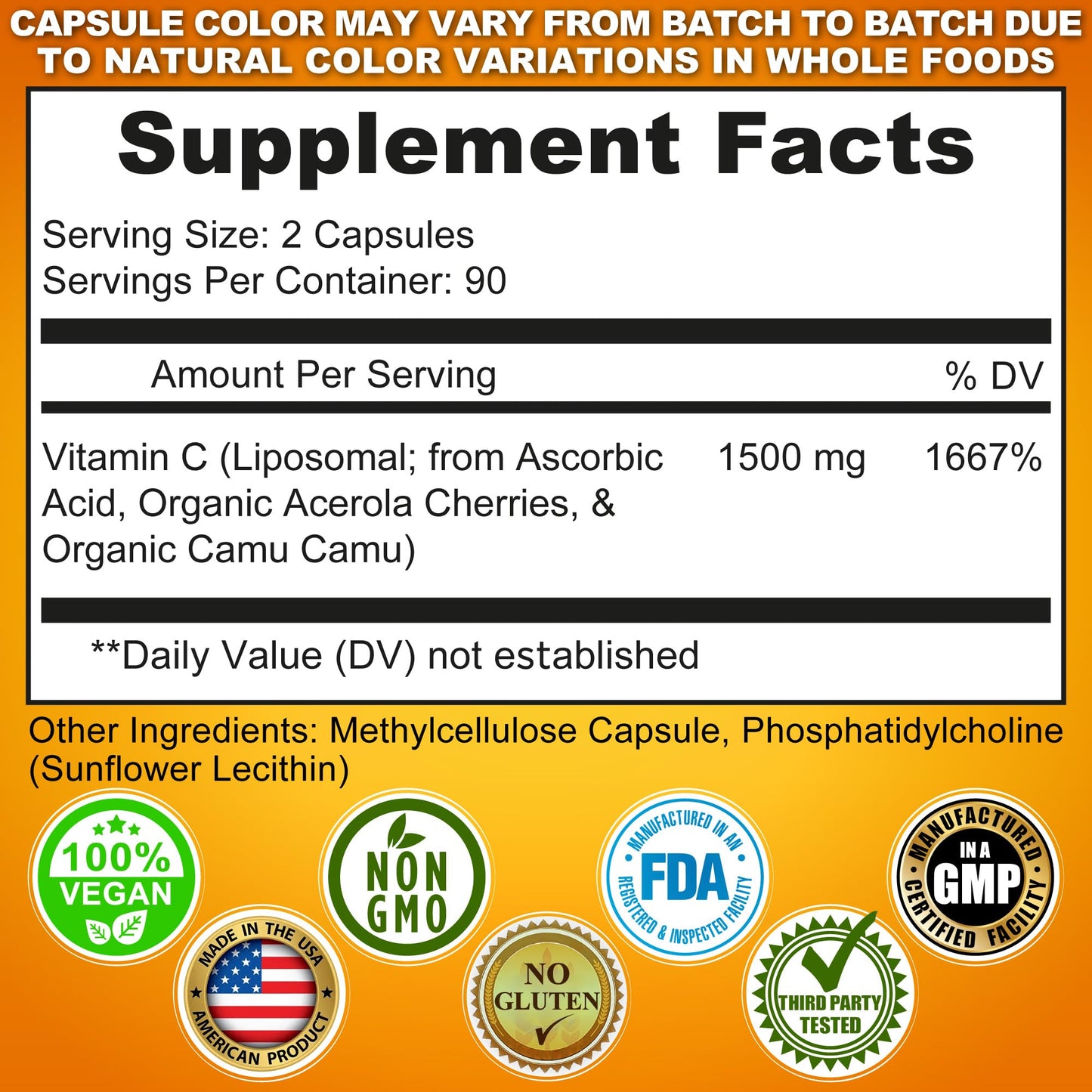 SUPPLEMENTS STUDIO Immune Support Bundle – Liposomal Vitamin C 1500mg + Liposomal Glutathione 500mg + Quercetin with Bromelain, Zinc & Vitamin C – Vegan, Non-GMO, Enhanced Absorption Formulas, 120 Capsules