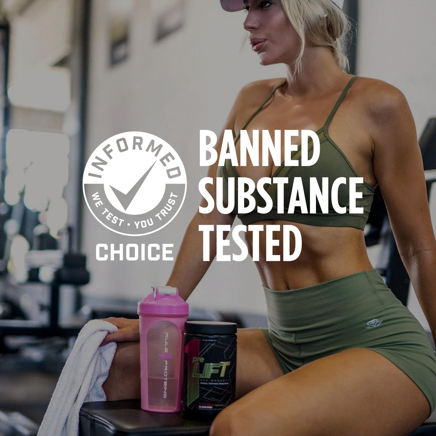 Rule 1 Proteins preLIFT Pre-Workout Powder 15 oz