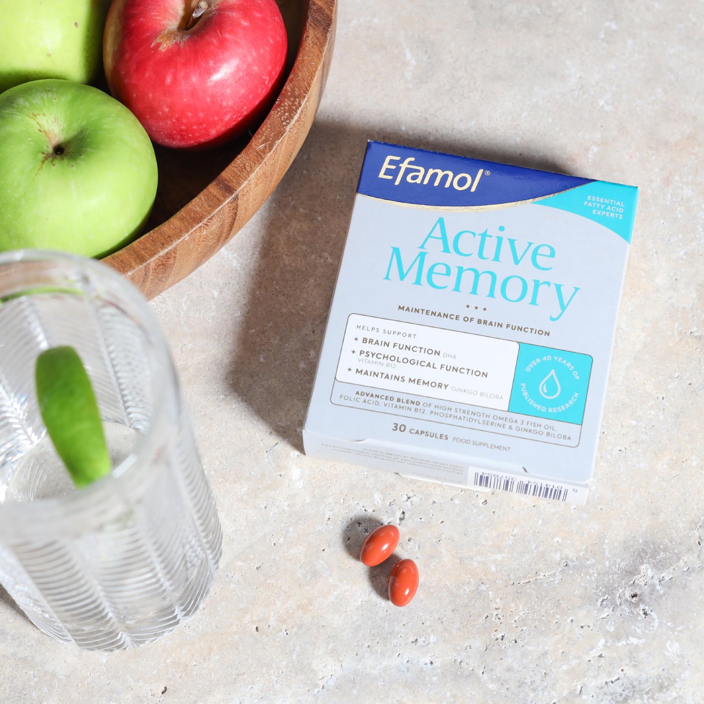 Efamol Efalex Active 50+ Capsules, 30 Capsules