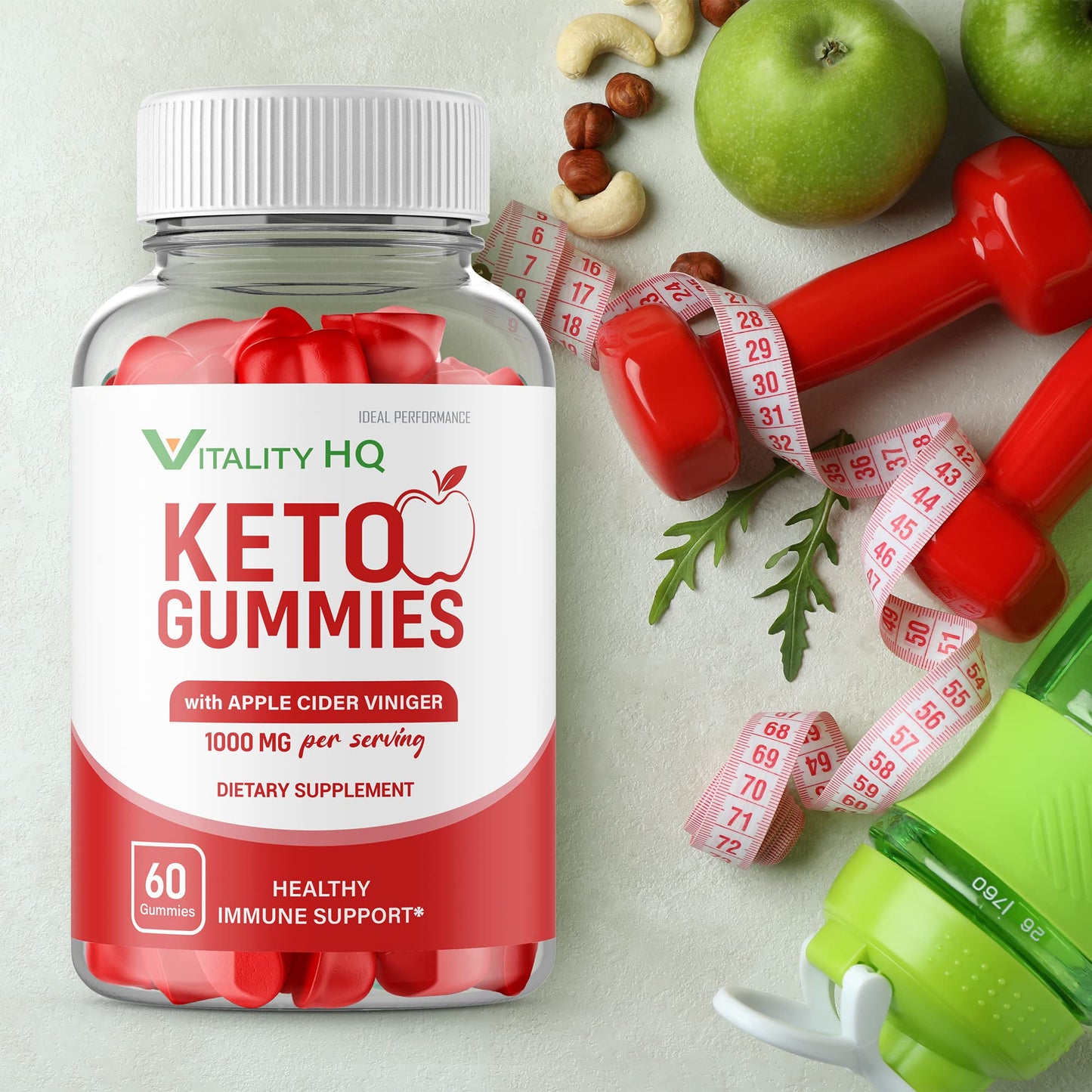 IDEAL PERFORMANCE Vitality Ketos Gummies 60 Gummies