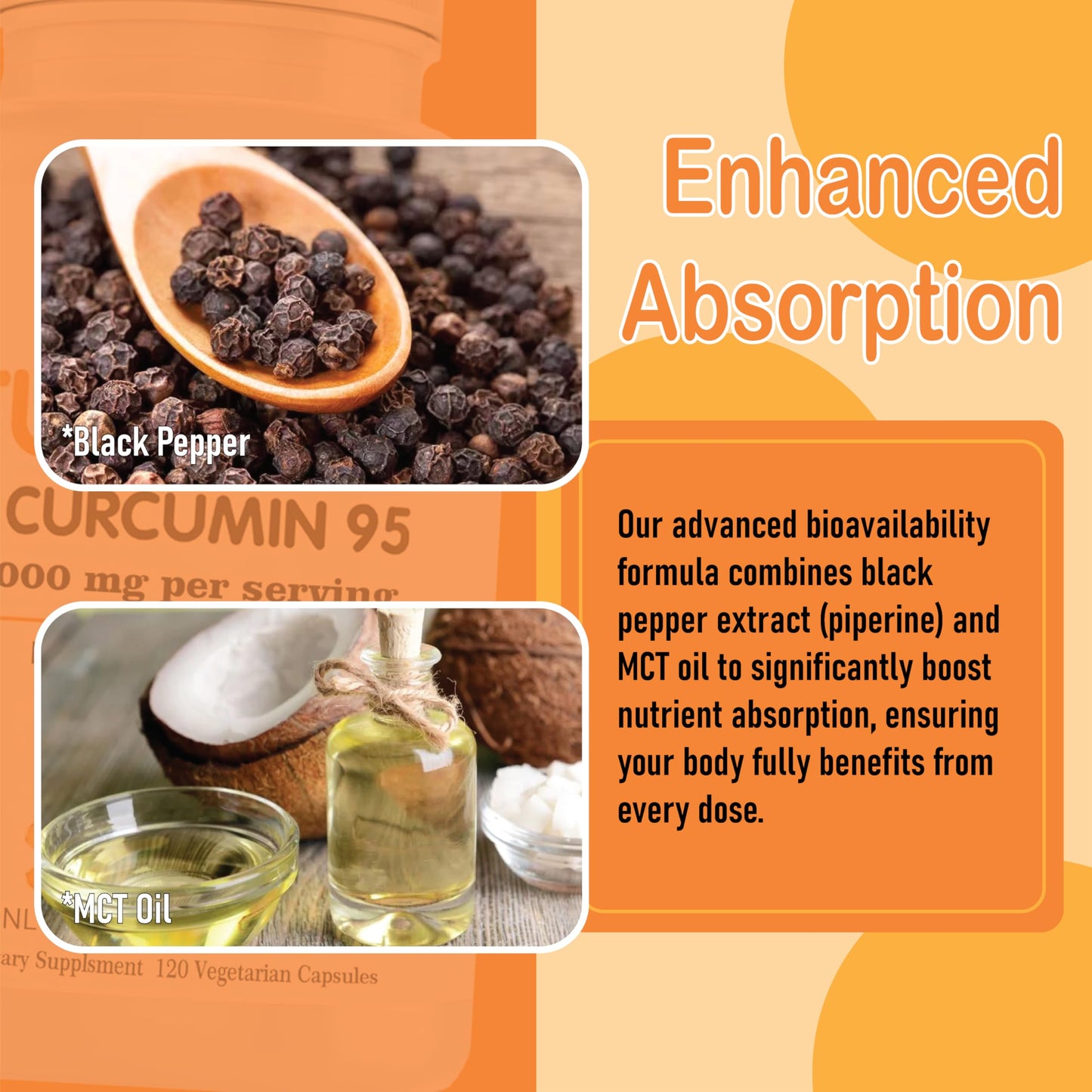 Biorootlabs Turmeric Curcumin with Black Pepper Softgels 120 Count