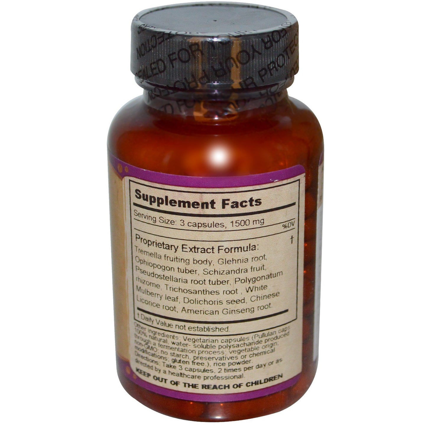 Dragon Herbs Young Lungs 500 mg Capsules 1 Count
