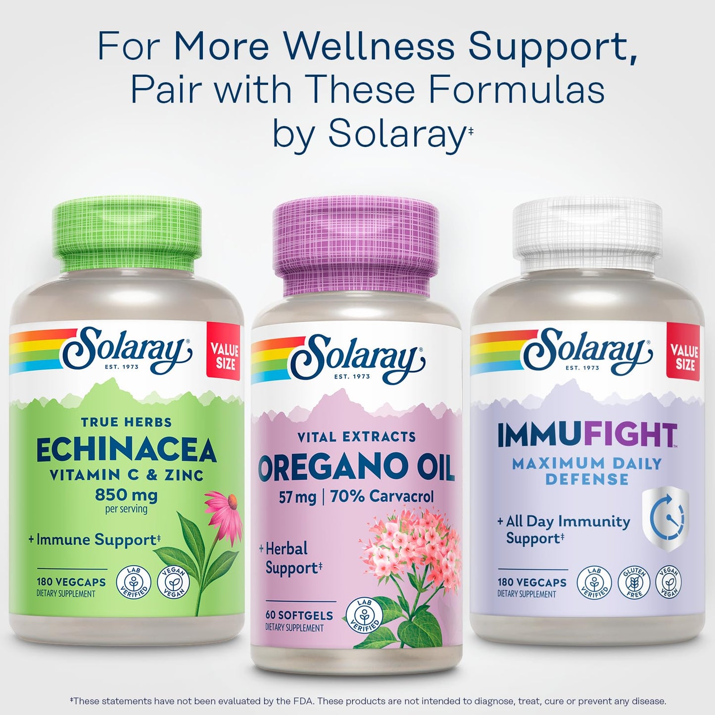 Solaray Oregano Oil Softgels 60 Count