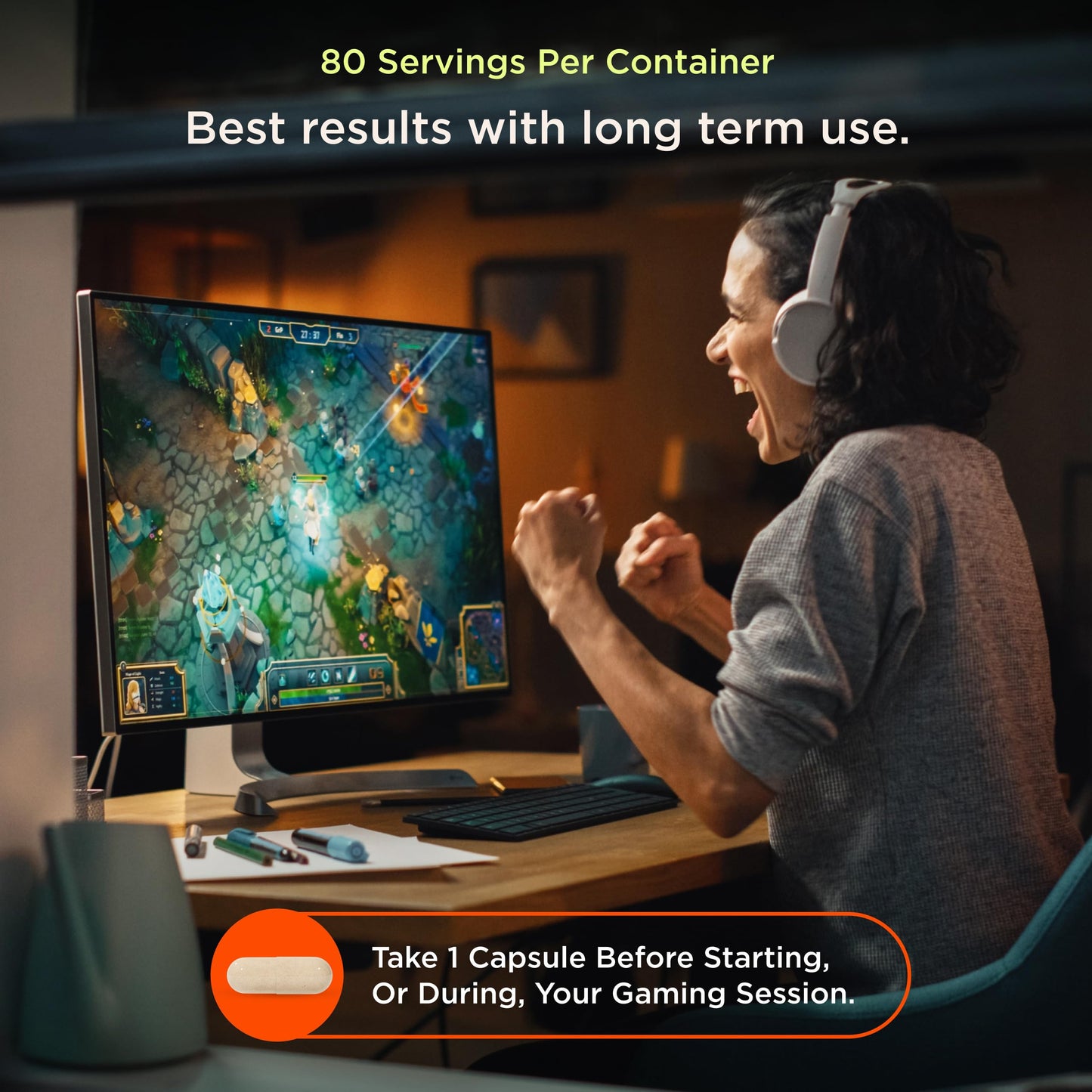 The Genius Brand Genius Gamer Capsule 80 Capsules
