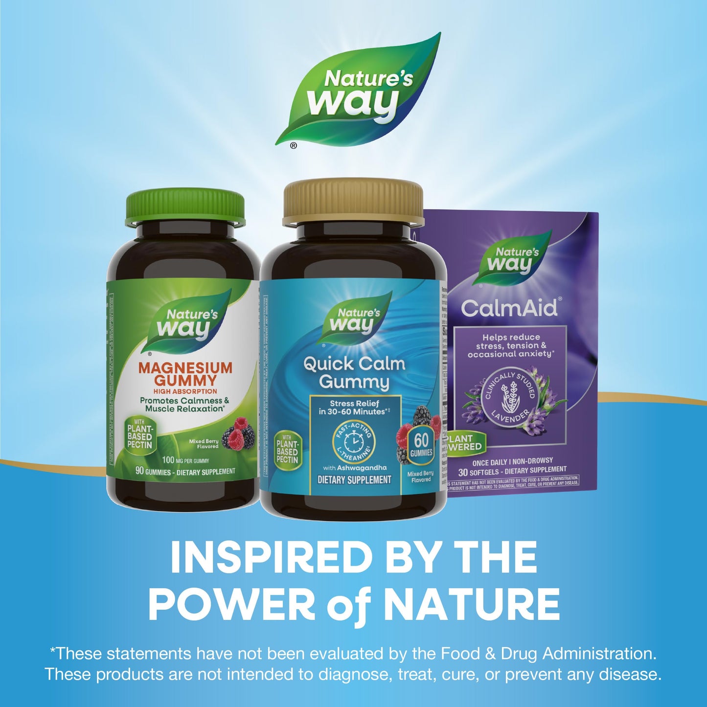 Nature's Way Quick Calm Gummies 60 Gummies
