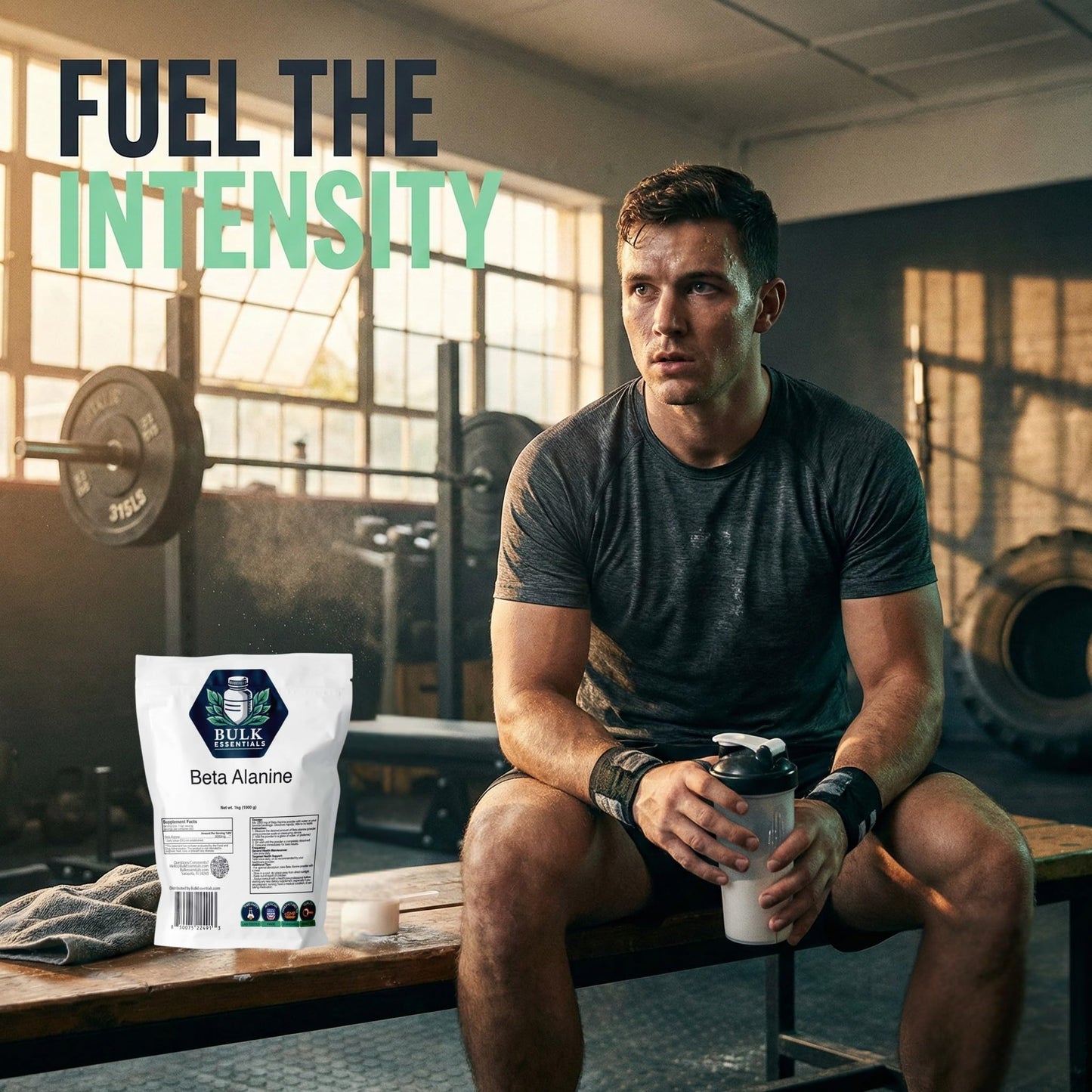 Bulk Essentials Beta Alanine Powder 35.27 oz