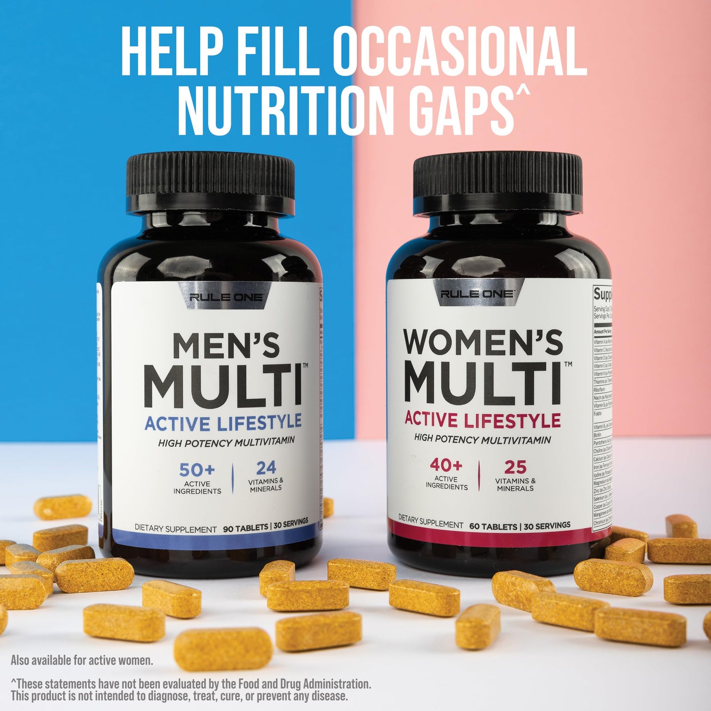 Rule 1 Proteins Men's Daily Multi Tablet 180