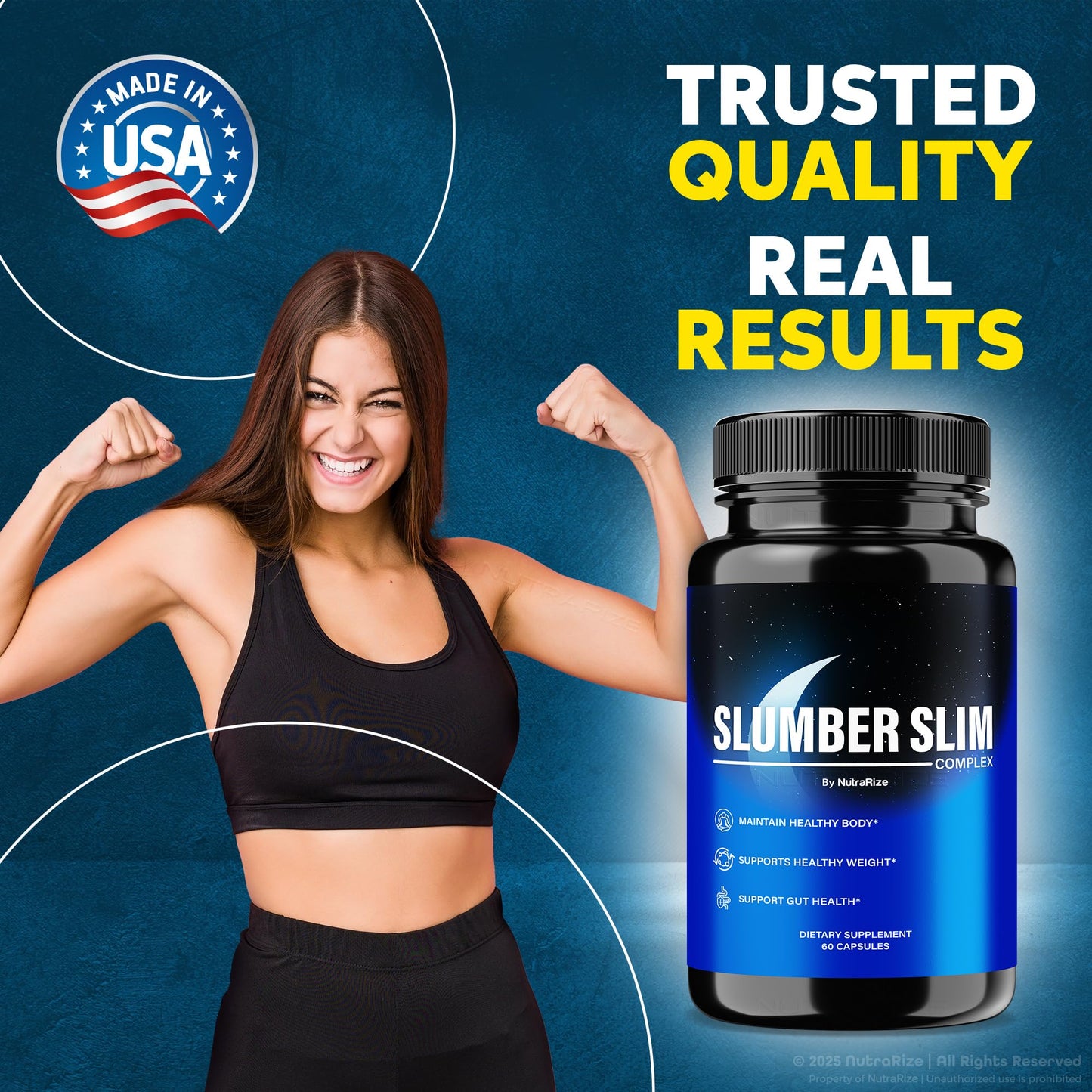 NutraRize Slumber Slim Weight Loss Capsule 60 Count
