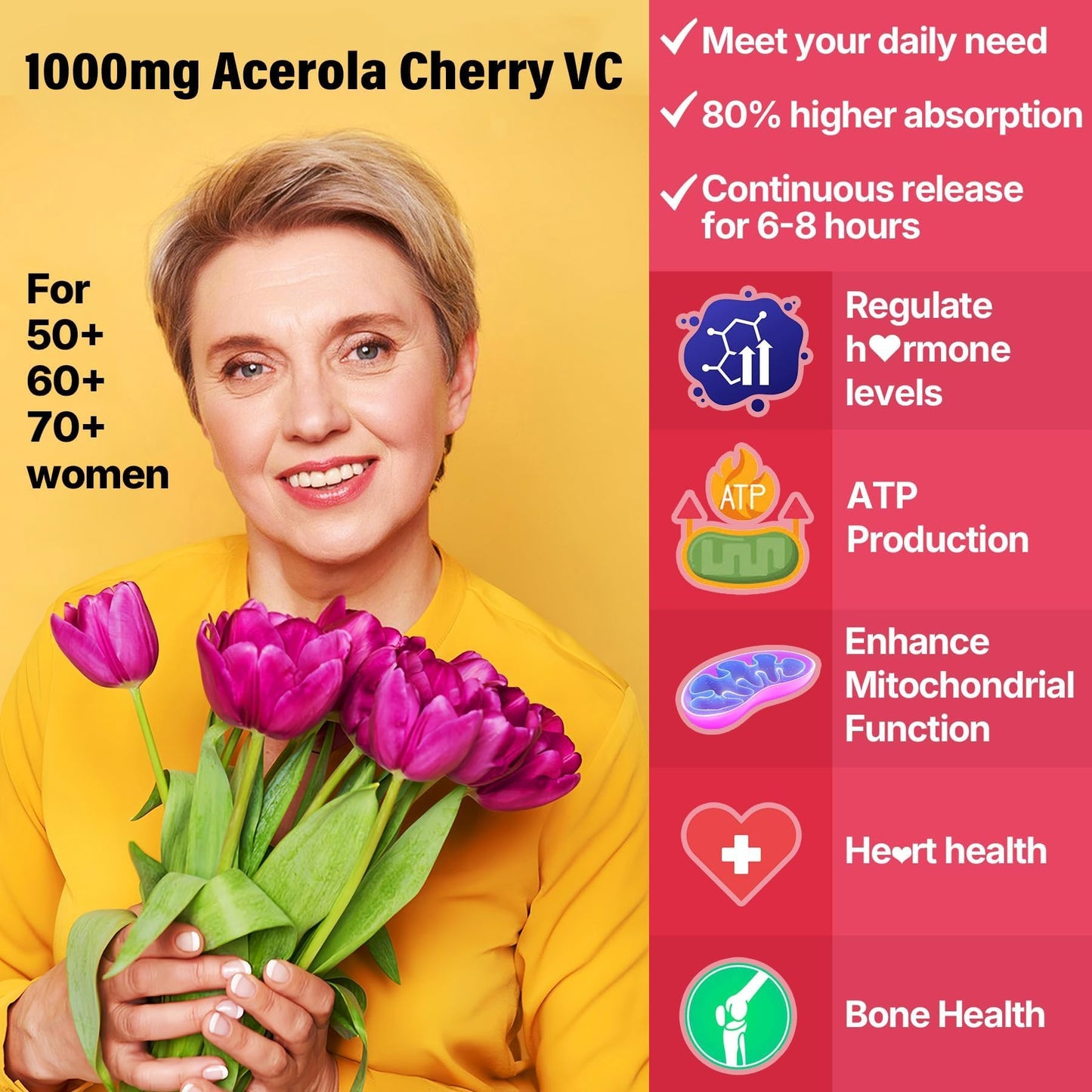 Nextdia Liposomal Vitamin C 1000mg + D3 5000IU + Zinc Gummies 60 Count
