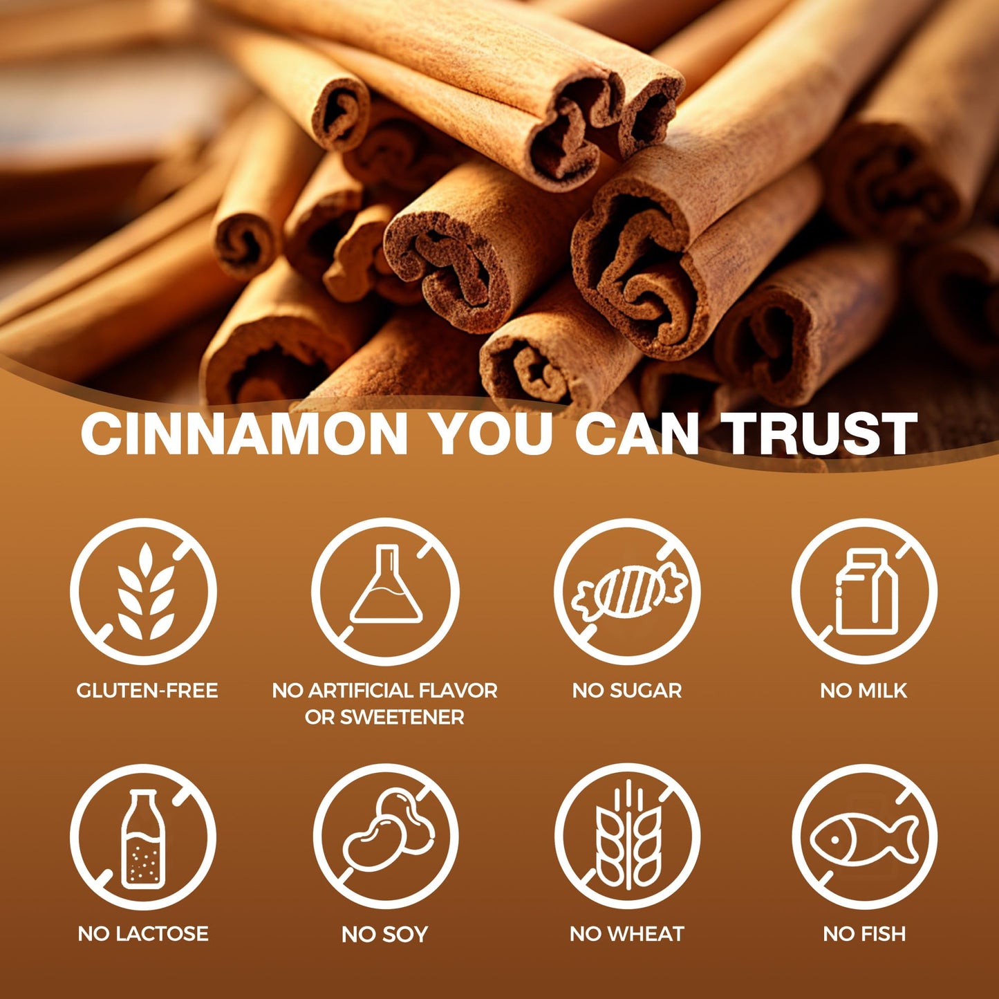 Vitamin World Cinnamon Complex with Chromium Capsules 120 Count