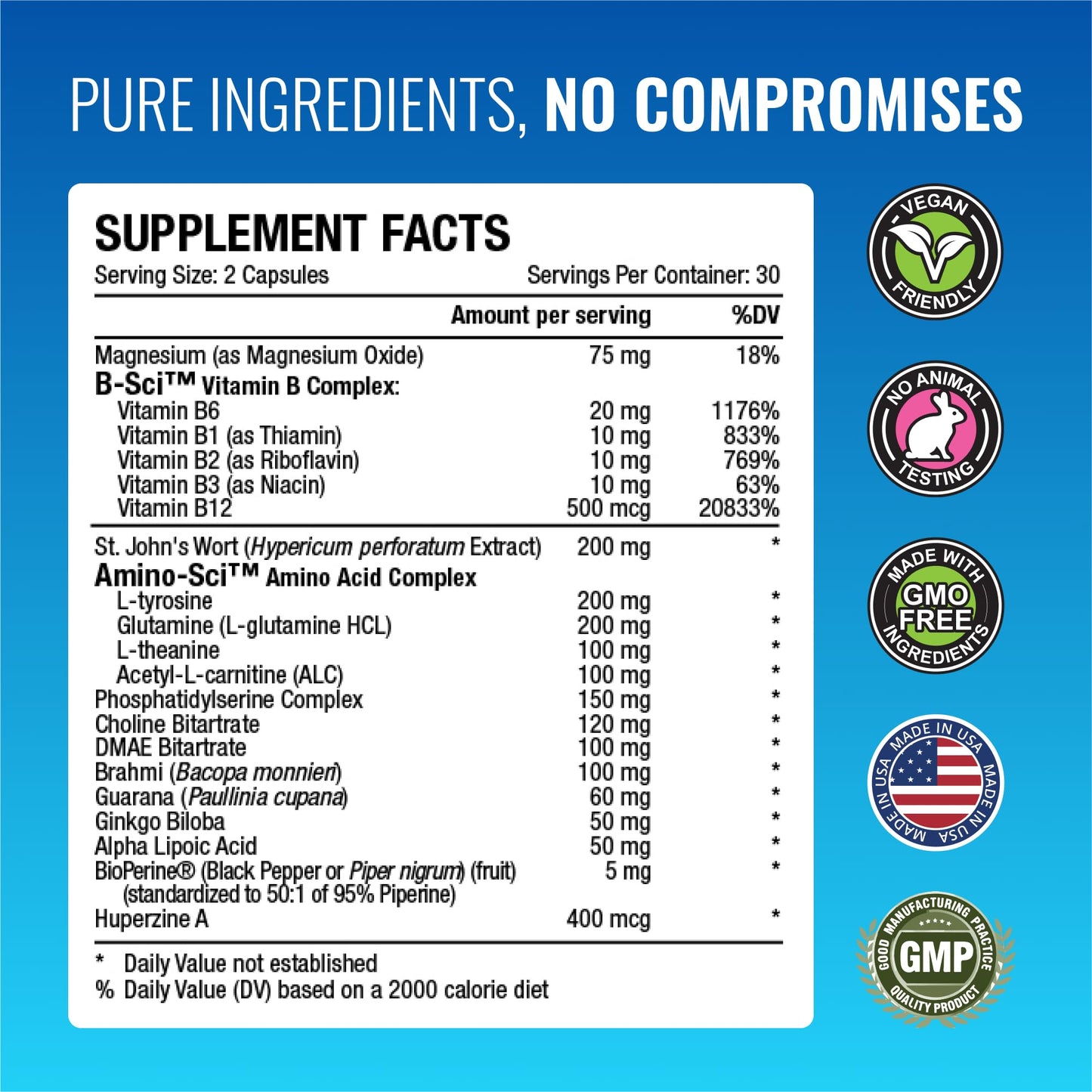 Approved Science Neurexil Capsules, 120 Count