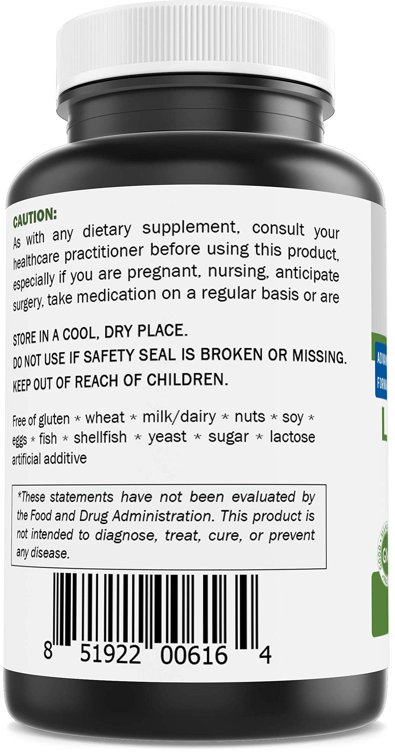 Brieofood Lactoferrin 250 mg Capsule, 60 Veggie Capsules