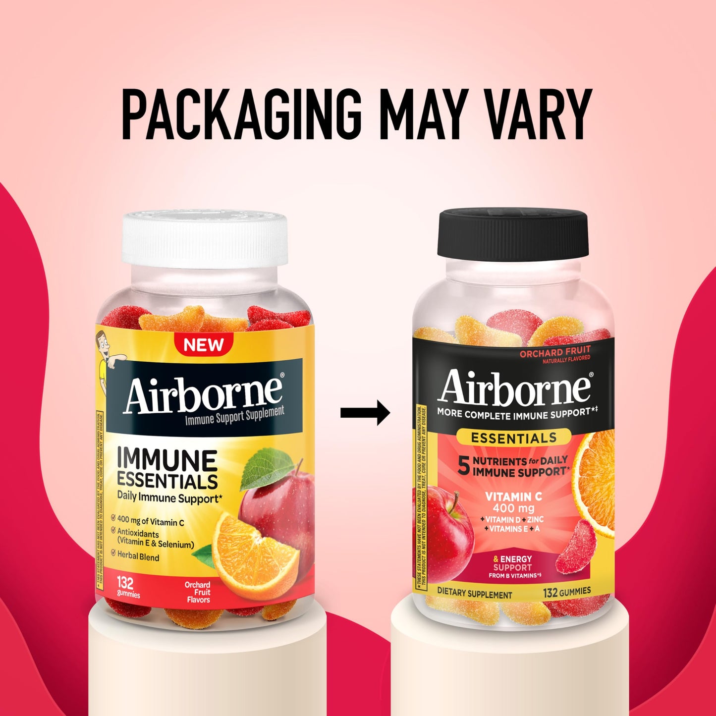 Airborne Immune Essentials Gummies 132 Gummies