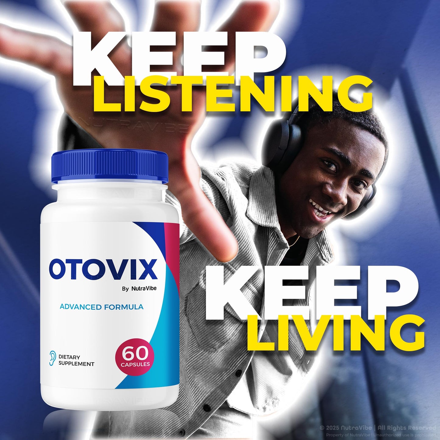 NutraVibe Otovix Capsules, 60 Count