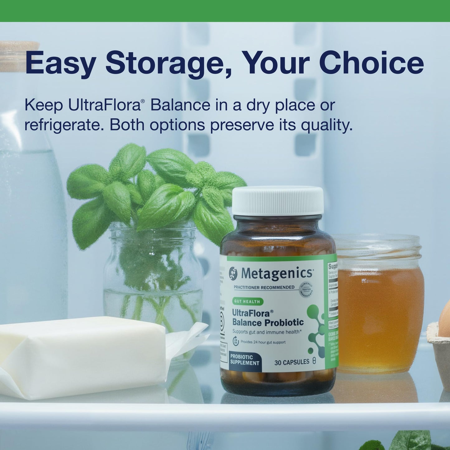 Metagenics UltraFlora Balance Probiotic Supplement Capsule 30 Capsules