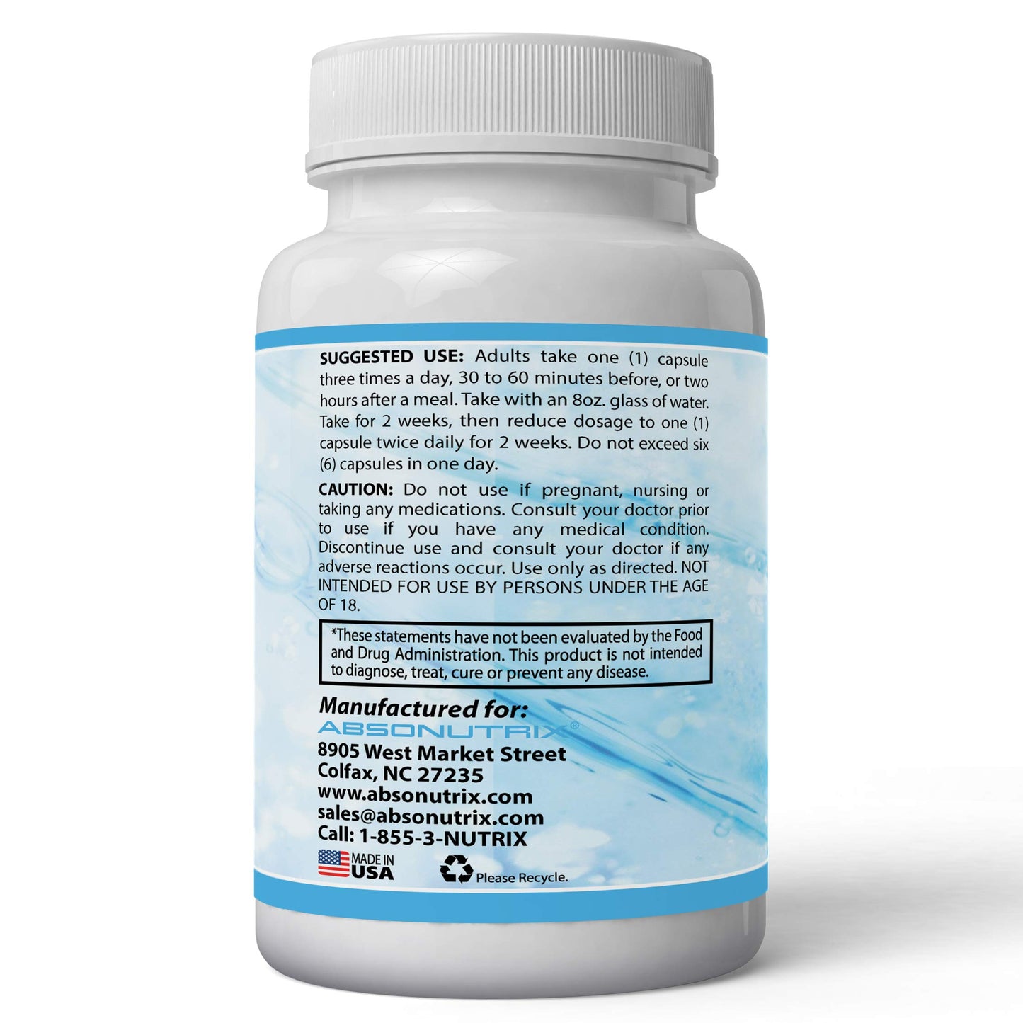 Absonutrix Serrapeptase 250,000 Units Capsule, 60 Count