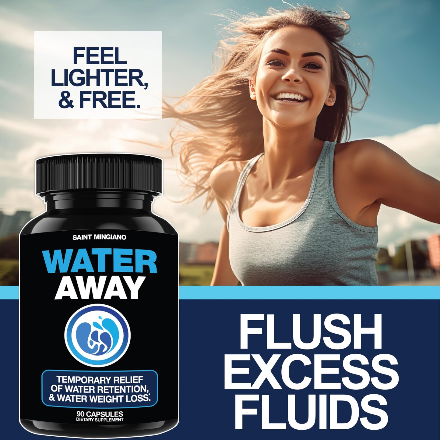 Saint Mingiano Water Away 90 Capsules