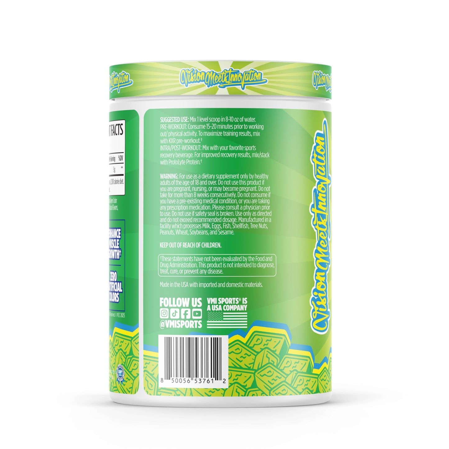 VMI Sports Creatine Monohydrate Powder 60 Servings