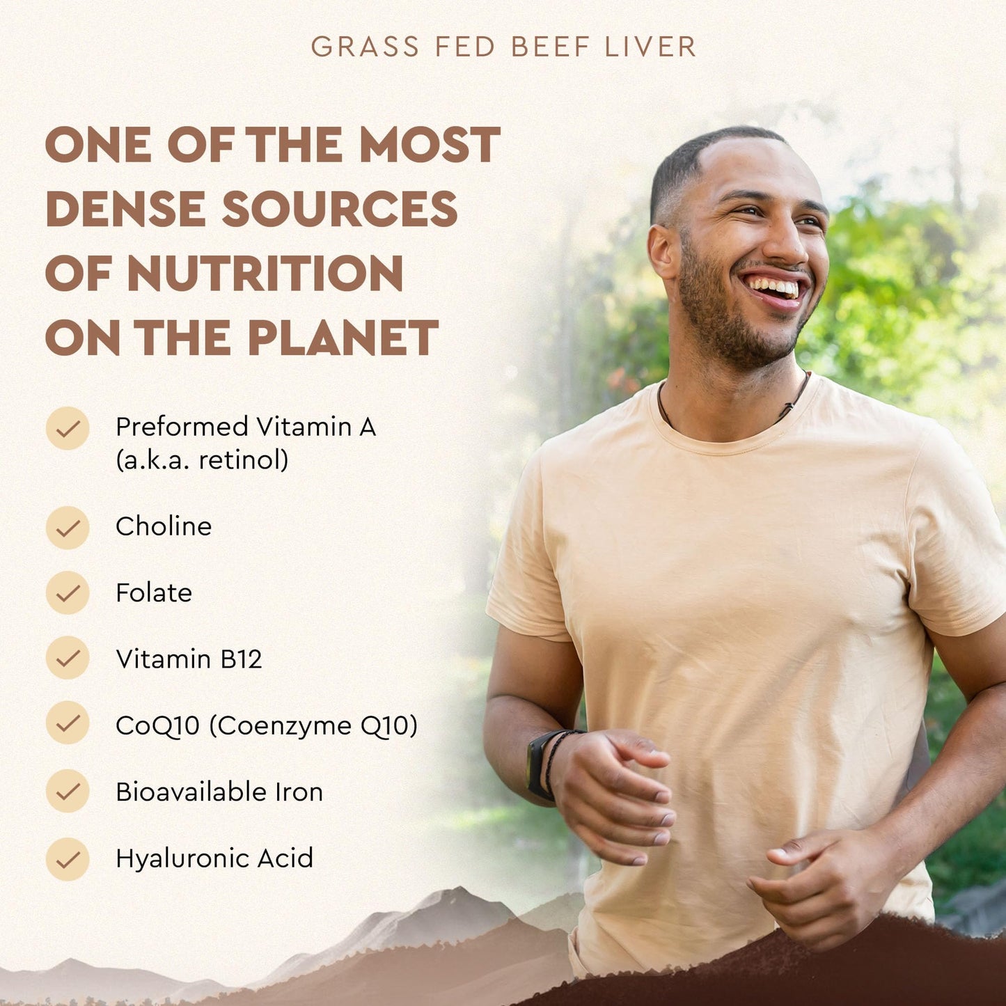 Ancestral Supplements Beef Liver Support Capsule 180 Count