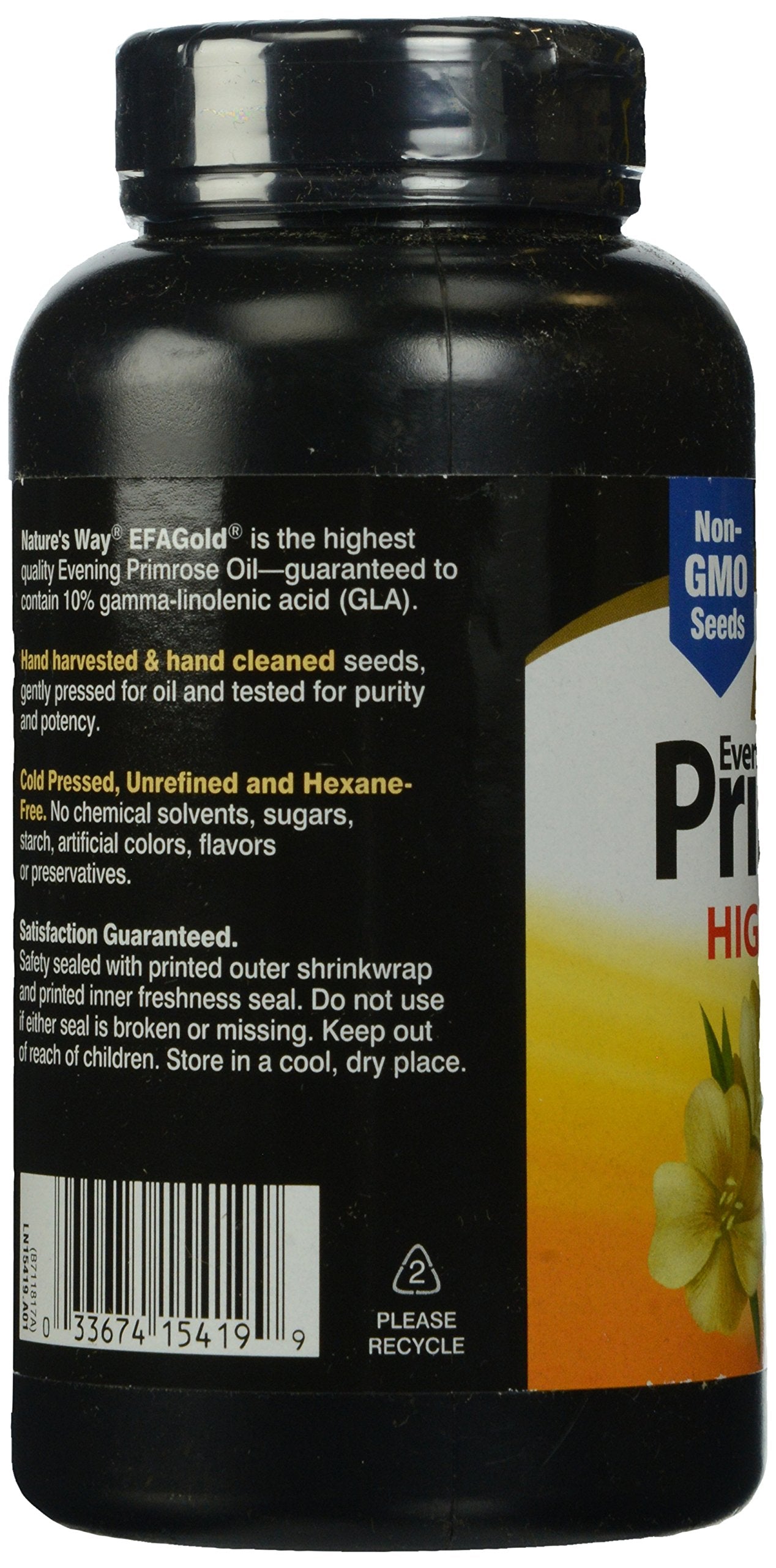 Nature's Way Evening Primrose EFA Gold Cold Pressed Oil 1300mg Softgel 120