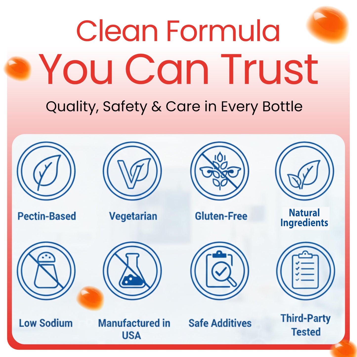 Therefore Max Focus Gummies for Kids & Teens, Omega-3 DHA Brain Support - 60 Gummies