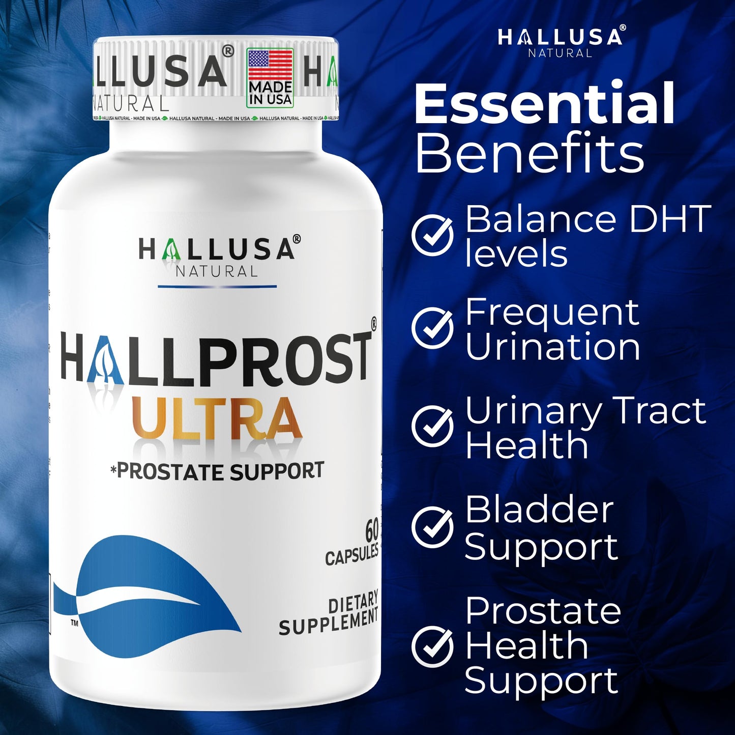Hallusa Natural Hallprost Ultra Capsule, 60 Capsules