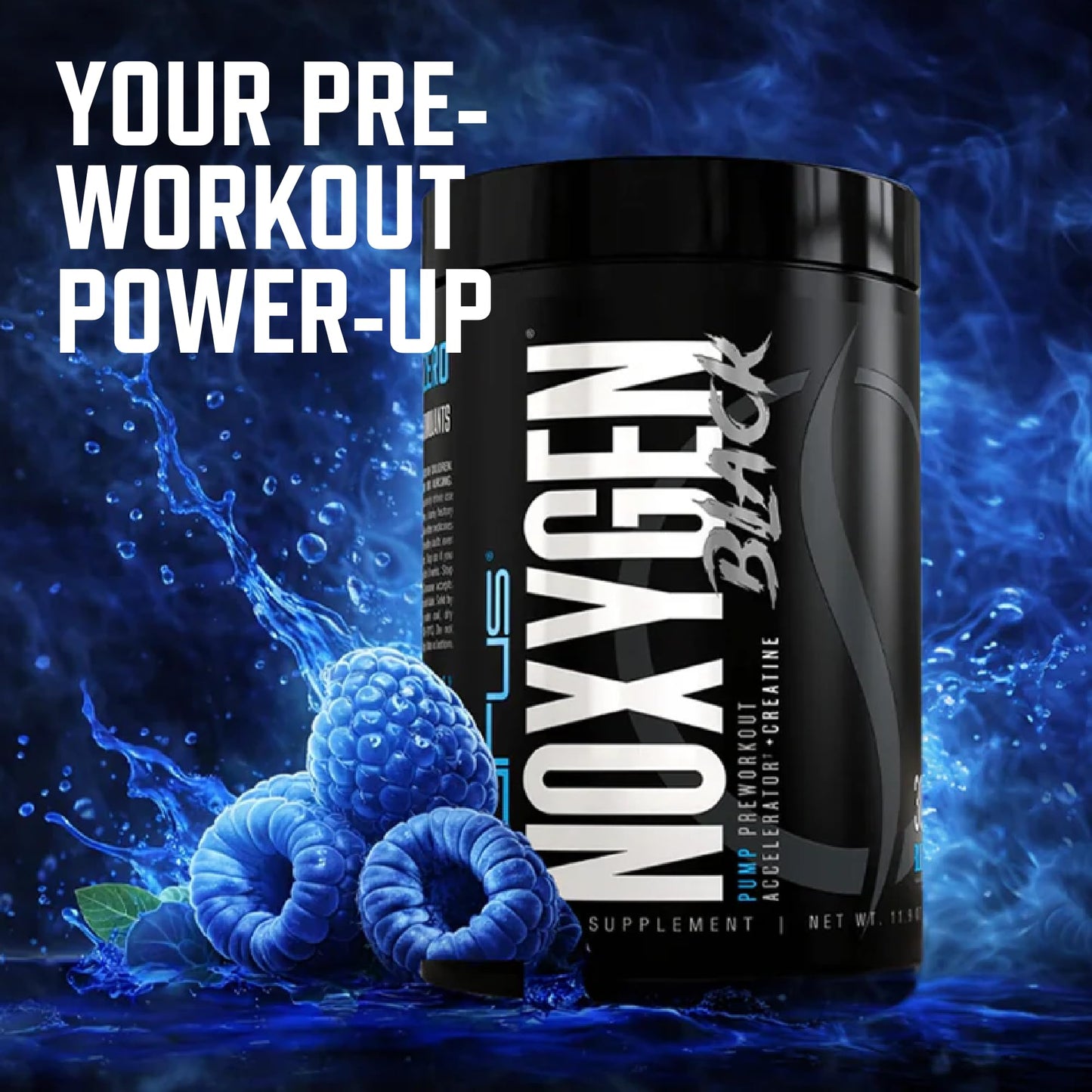 Purus Labs NOXygen Black Powder Pre-Workout Accelerator 11.9 Ounce