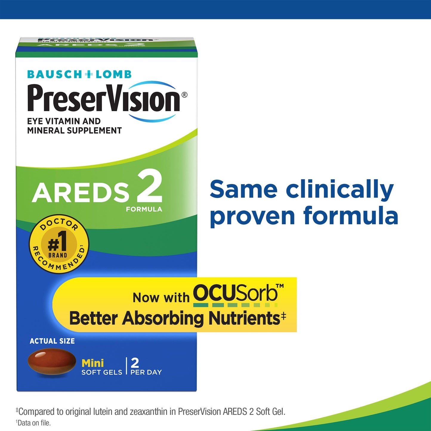 PreserVision AREDS 2 Formula Soft Gels, 960 Count
