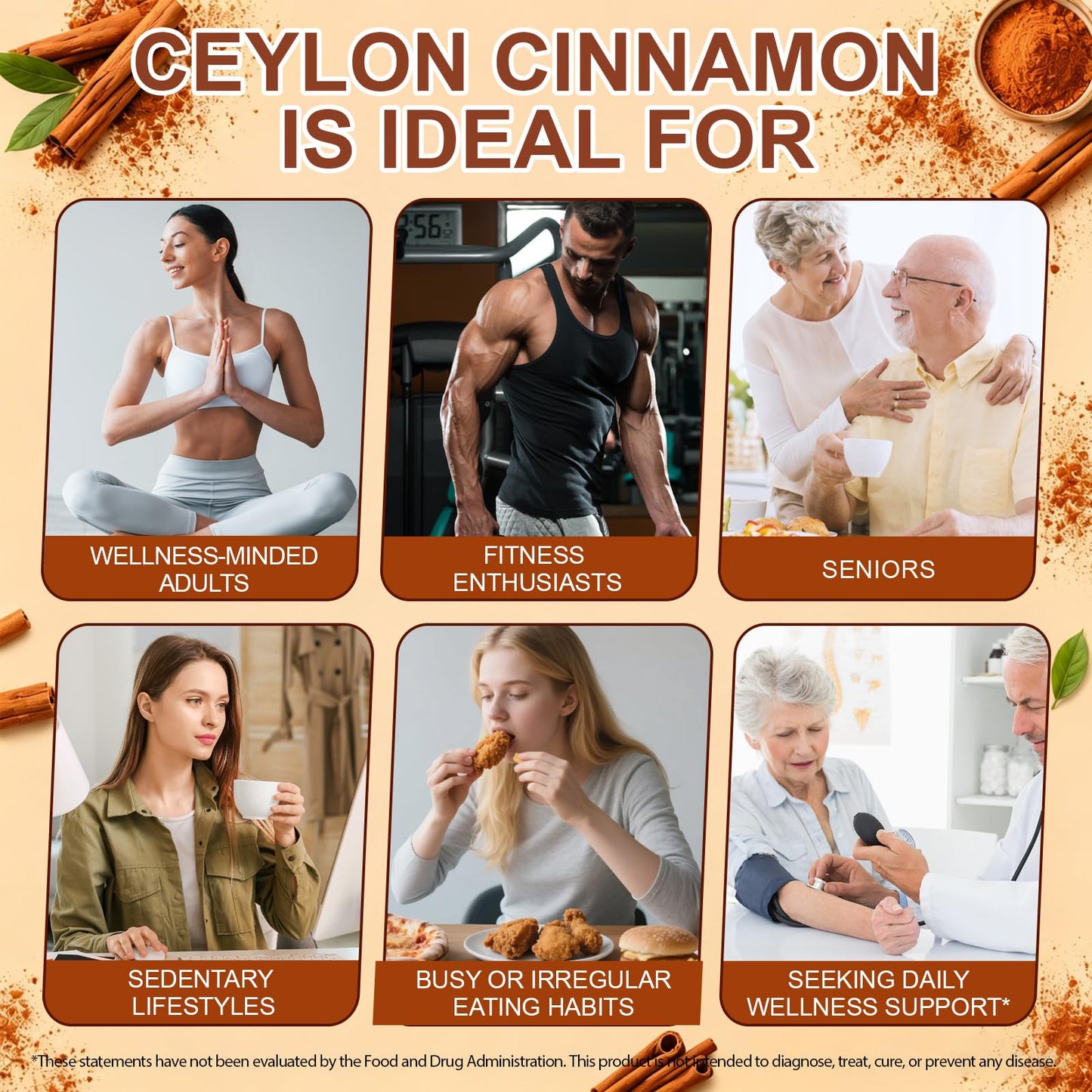 Ninsiec 2-in-1 Organic Ceylon Cinnamon with MCT Oil Softgel, 300 Softgels
