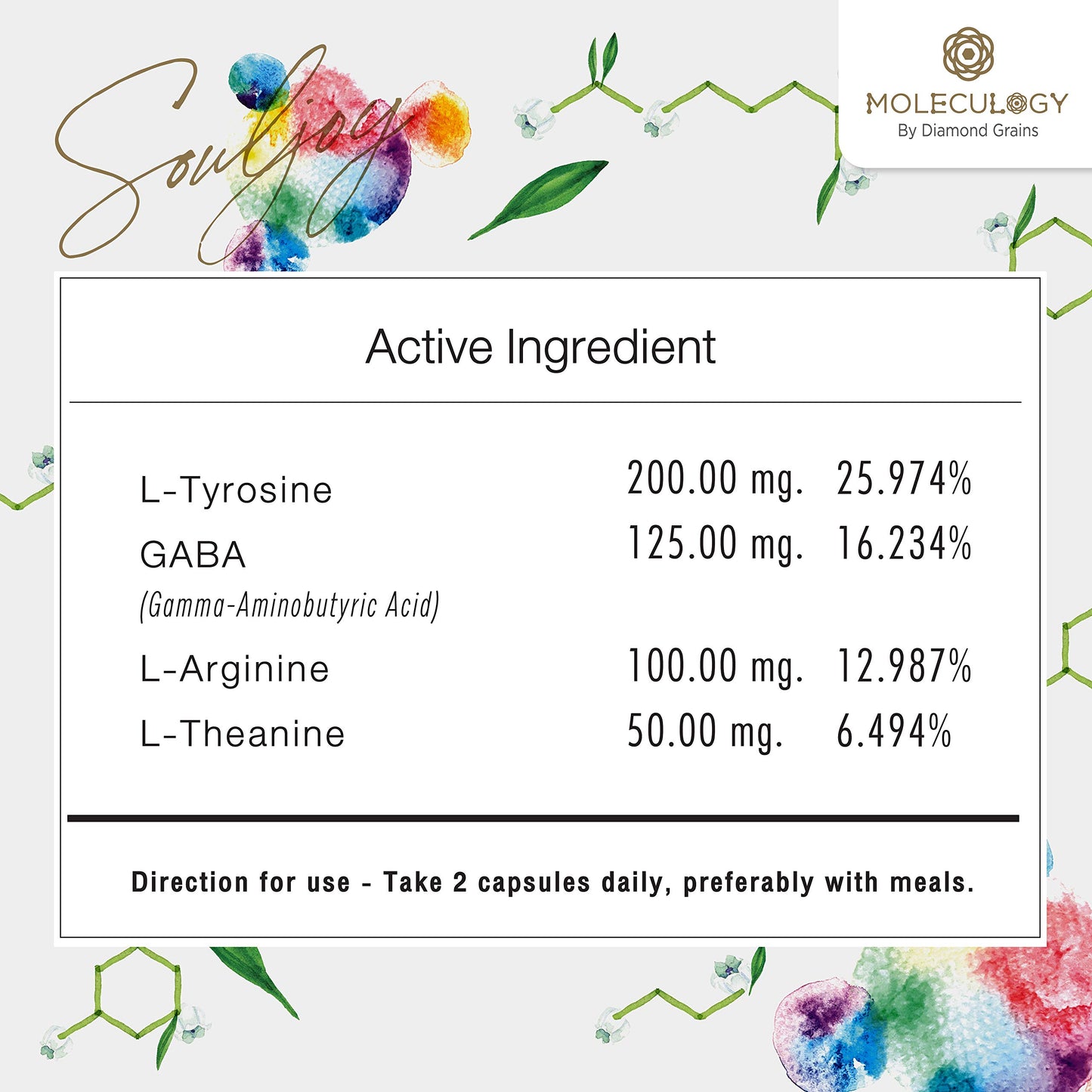 Diamond Grains Soul Joy & Brain Booster Capsules 30