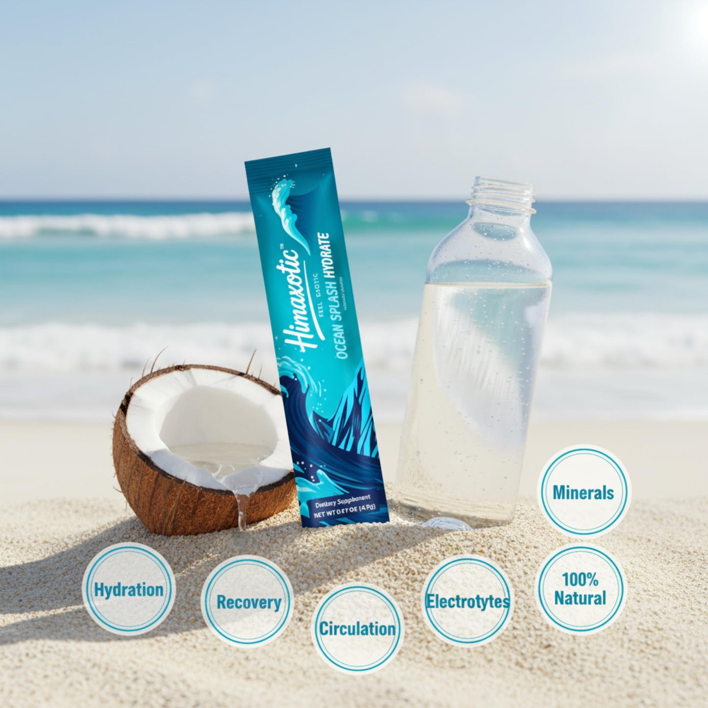 Himaxotic Hydrate Ocean Splash Powder 16 Count