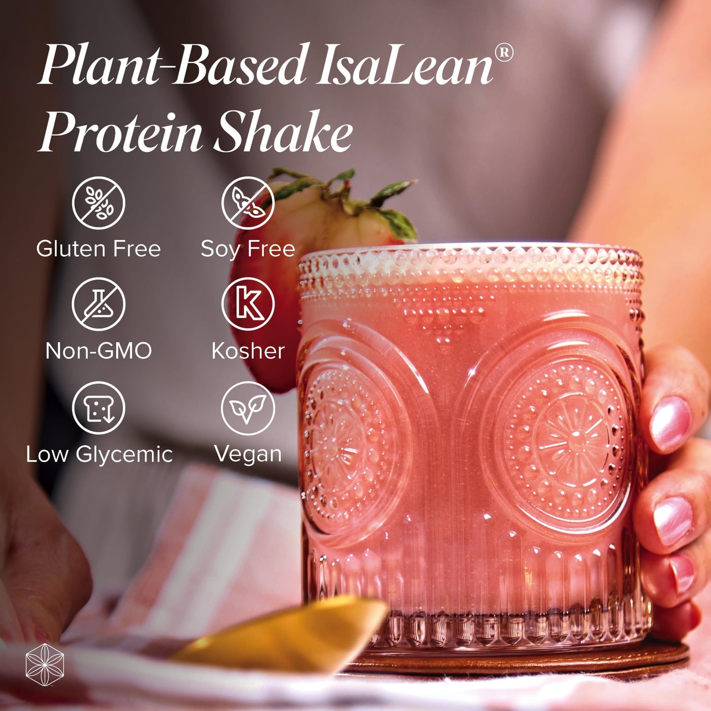 Isagenix Plant-Based IsaLean Protein Shake Powder, 26.7 Ounce (Pack of 1)