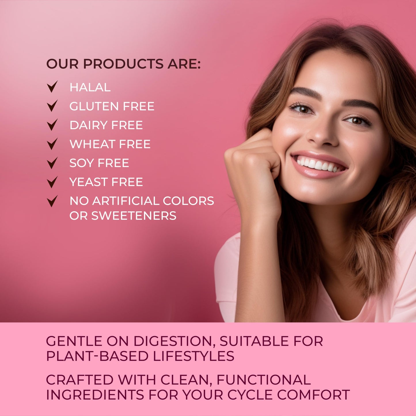 Ananta Medicare USA FEMICYCLE Herbal Supplement for Women, Capsule, 120 Vegan Capsules
