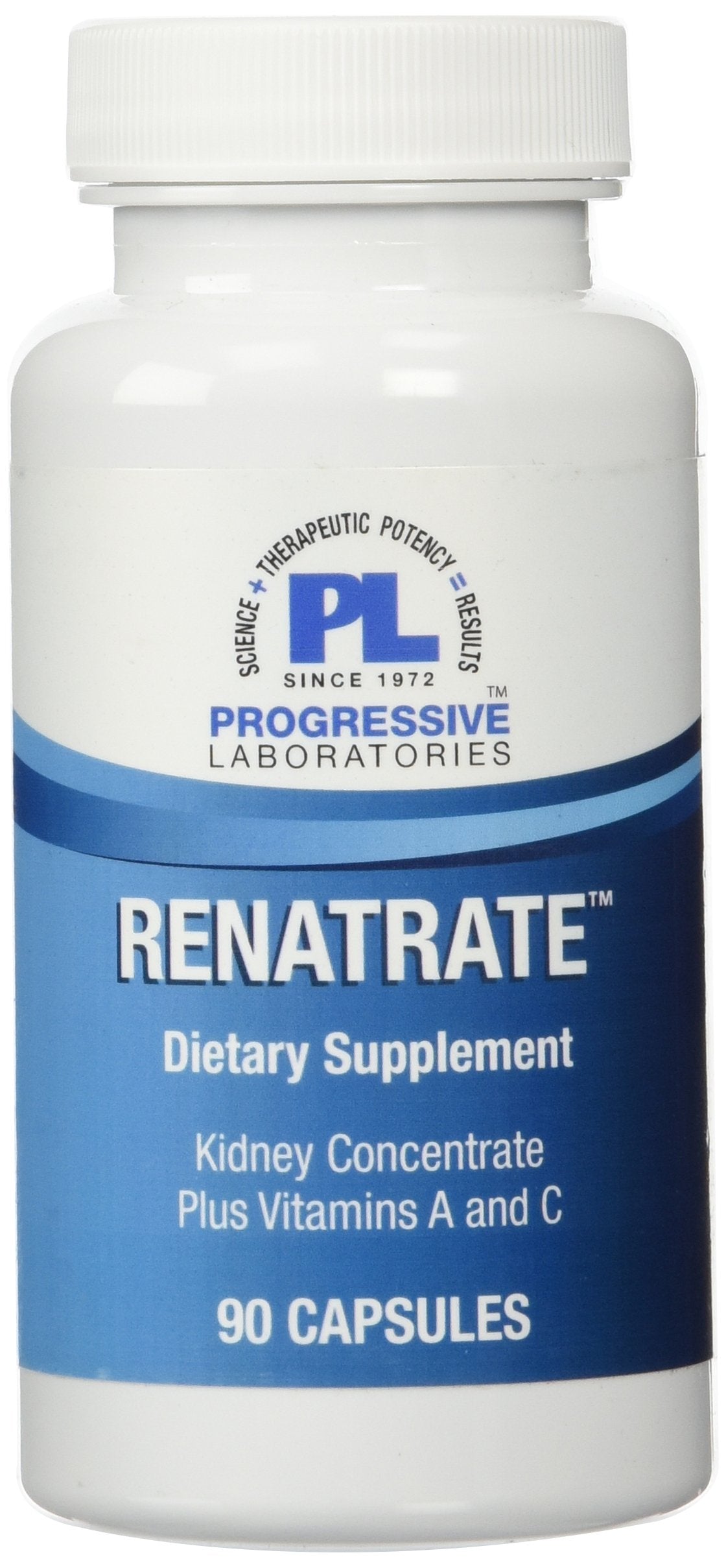 Progressive Laboratories Renatrate Supplement 90 Capsules