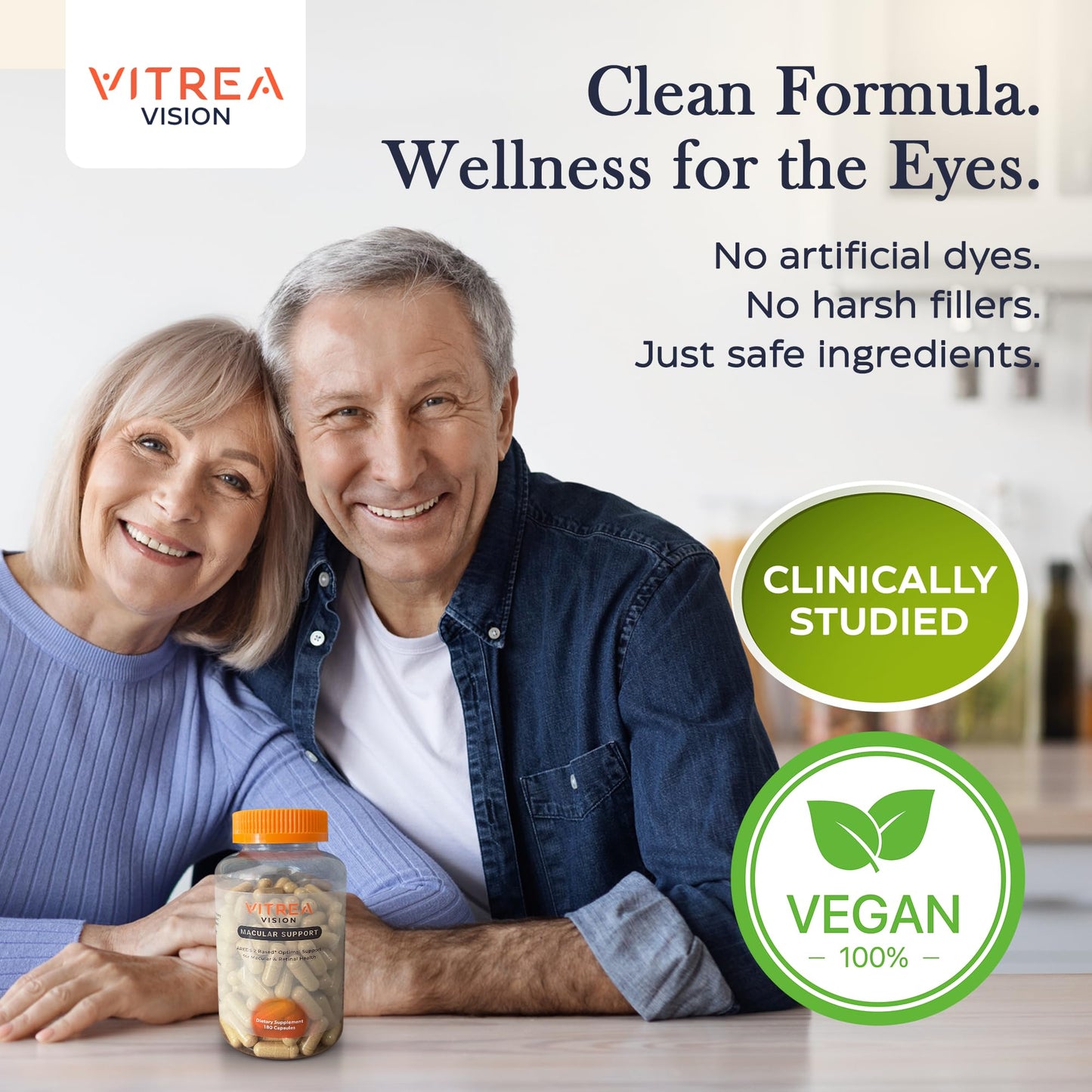 VITREA VISION Health Vision Macular Support Capsules 180