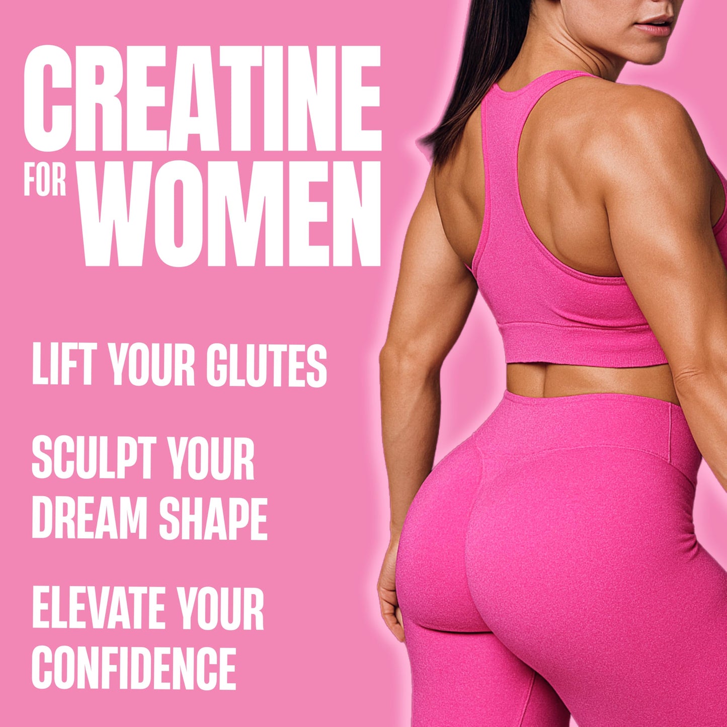 Nutrex Research Creatine for Women Booty & Beauty – Pink Lemonade Powder 13 Ounce