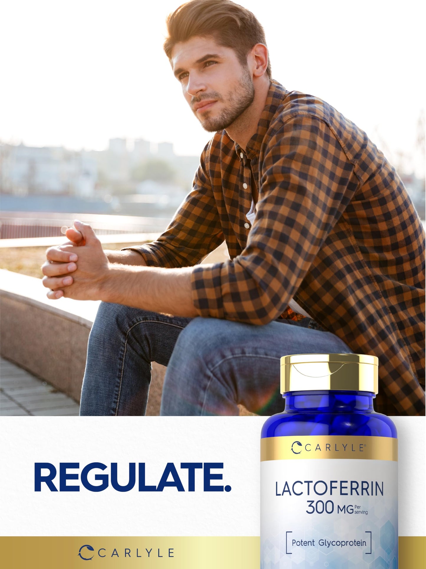 Carlyle Lactoferrin 300mg Capsule, 60 Capsules