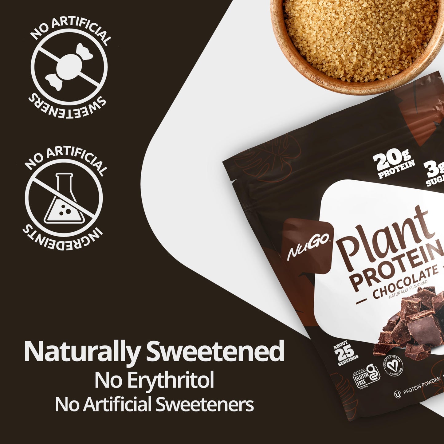 NuGo Plant Protein Powder 51 Servings