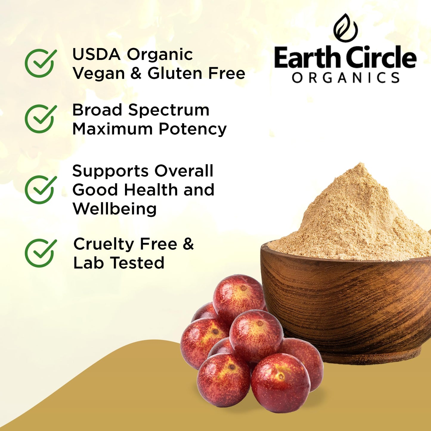 Earth Circle Organics Camu Camu Powder 18