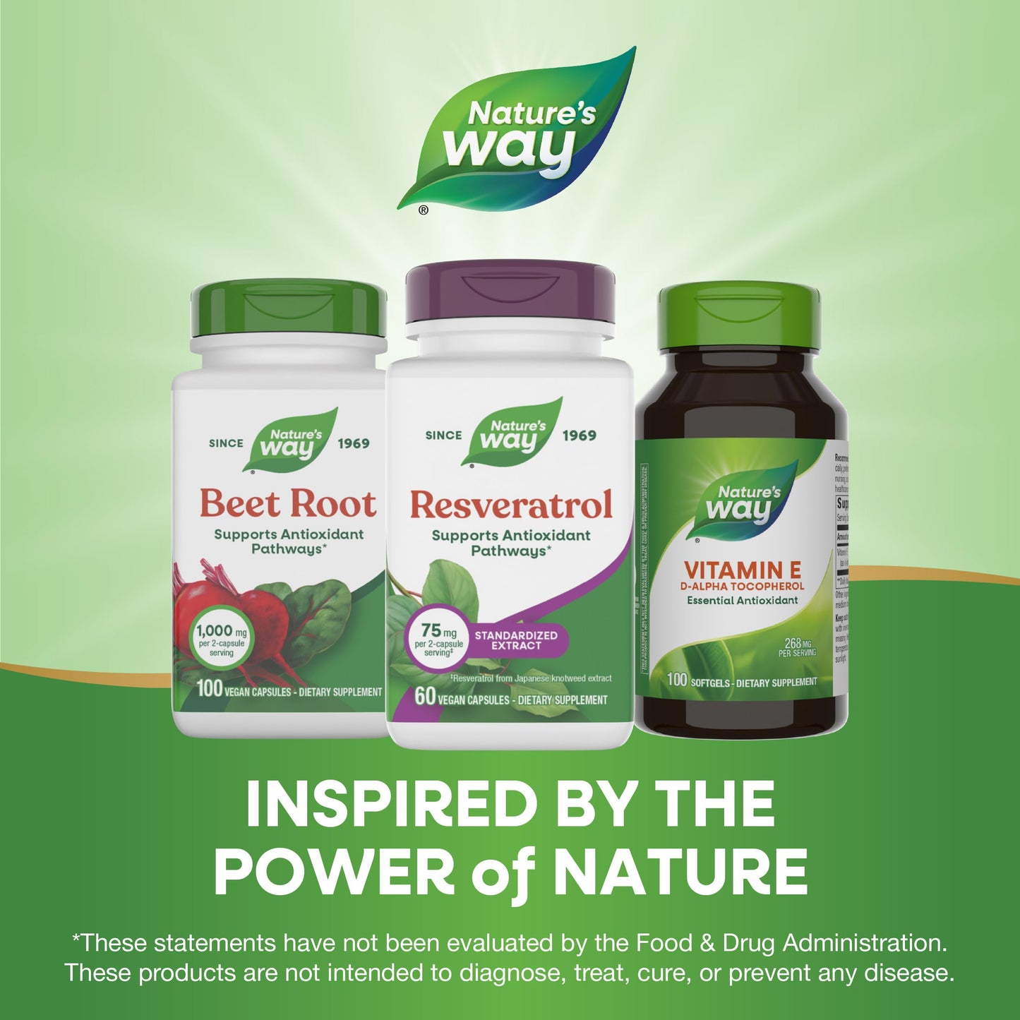 Nature's Way Resveratrol Capsule, 60 Count