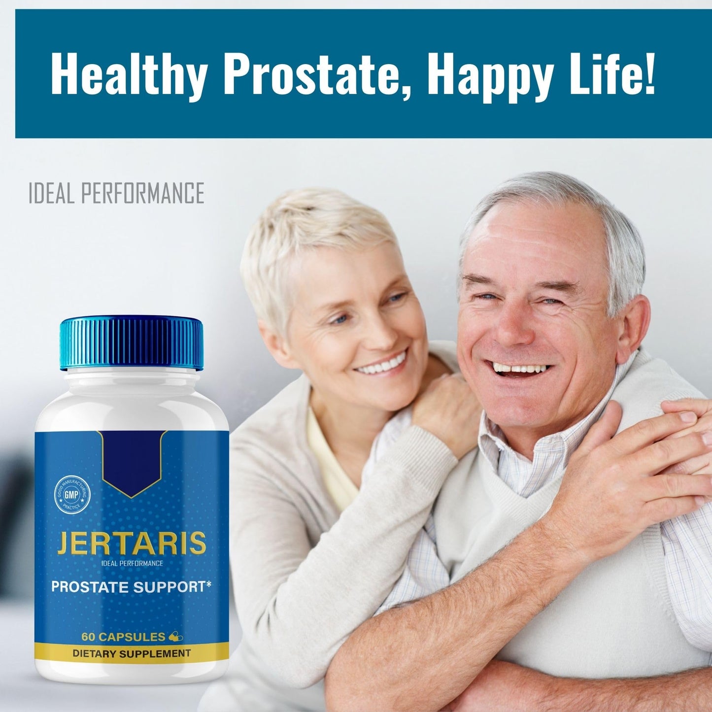 IDEAL PERFORMANCE Jertaris Prostate Health Supplement Capsules 120