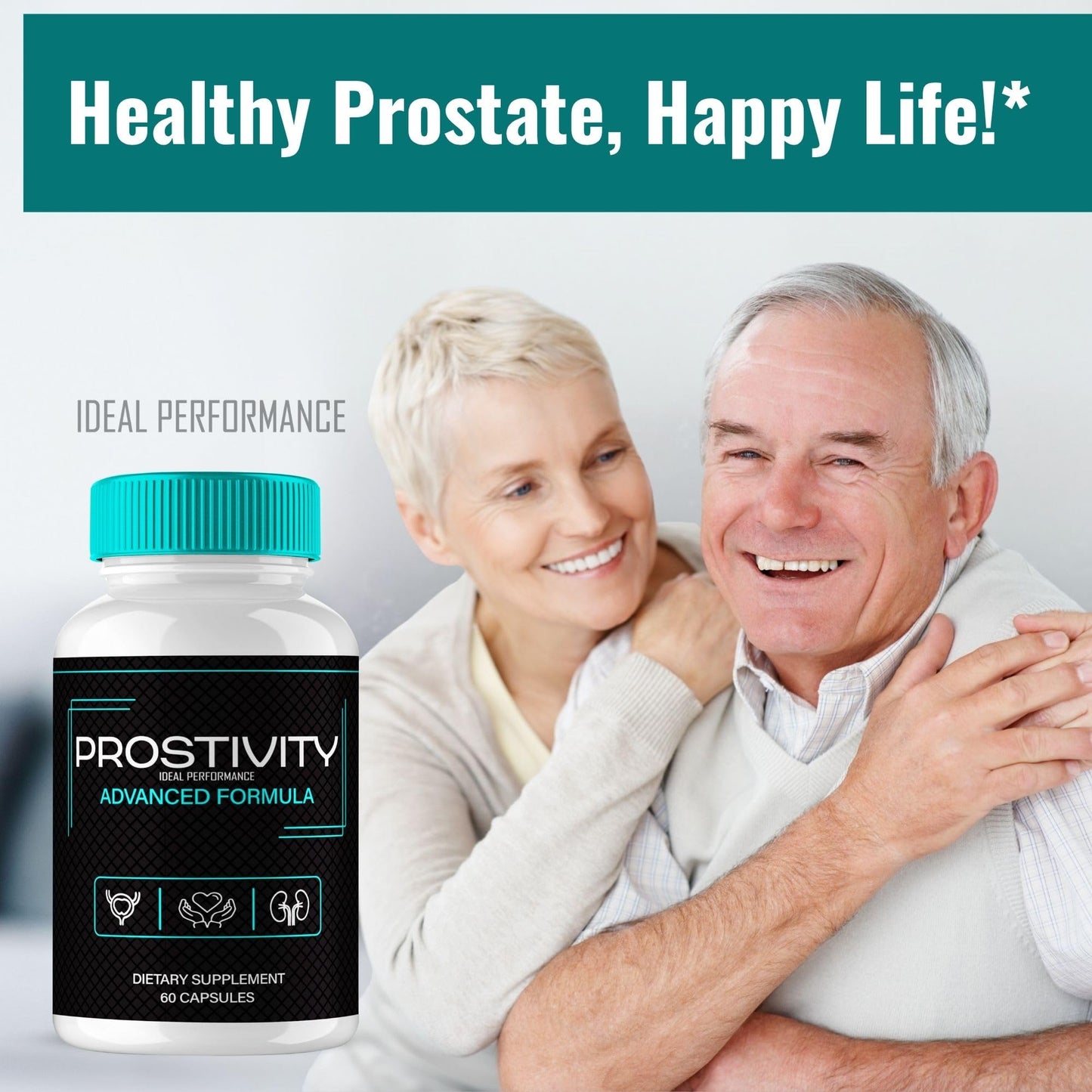 IDEAL PERFORMANCE Prostivity Prostate Health Capsules, 120 Count