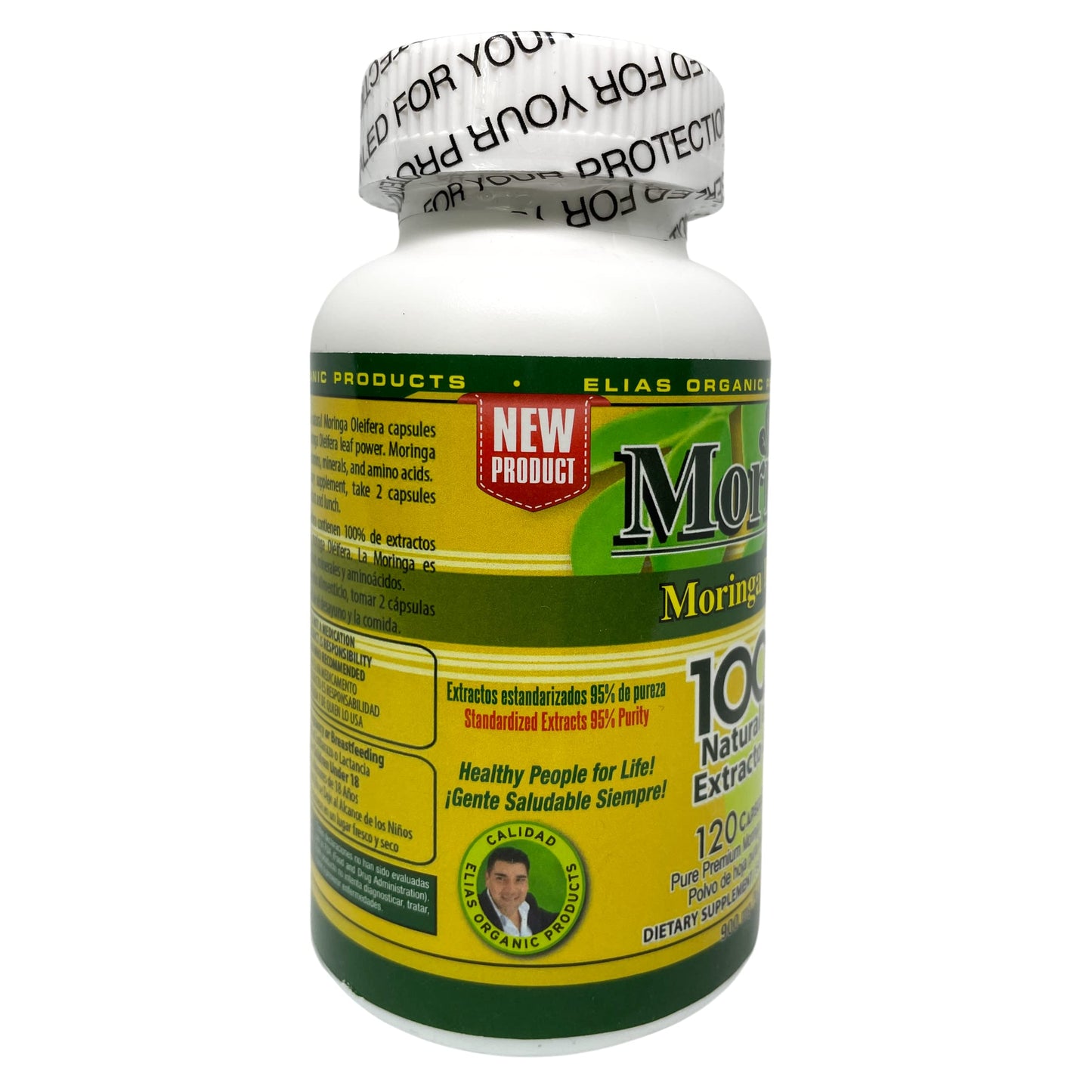 Elias Organic Products Moringa Power Rica en Vitaminas y Minerales Capsules 120