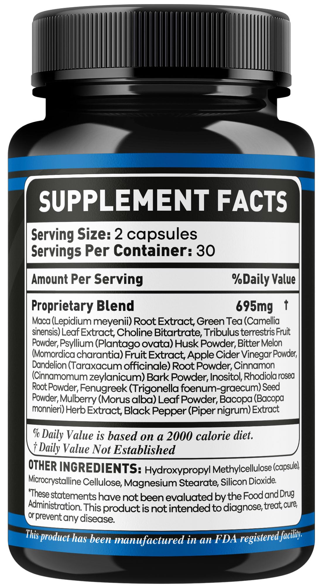 OVICIA Viril Edge for Men Capsules 60 Count